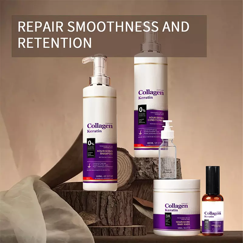 Collagen Keratin Shampoo Set