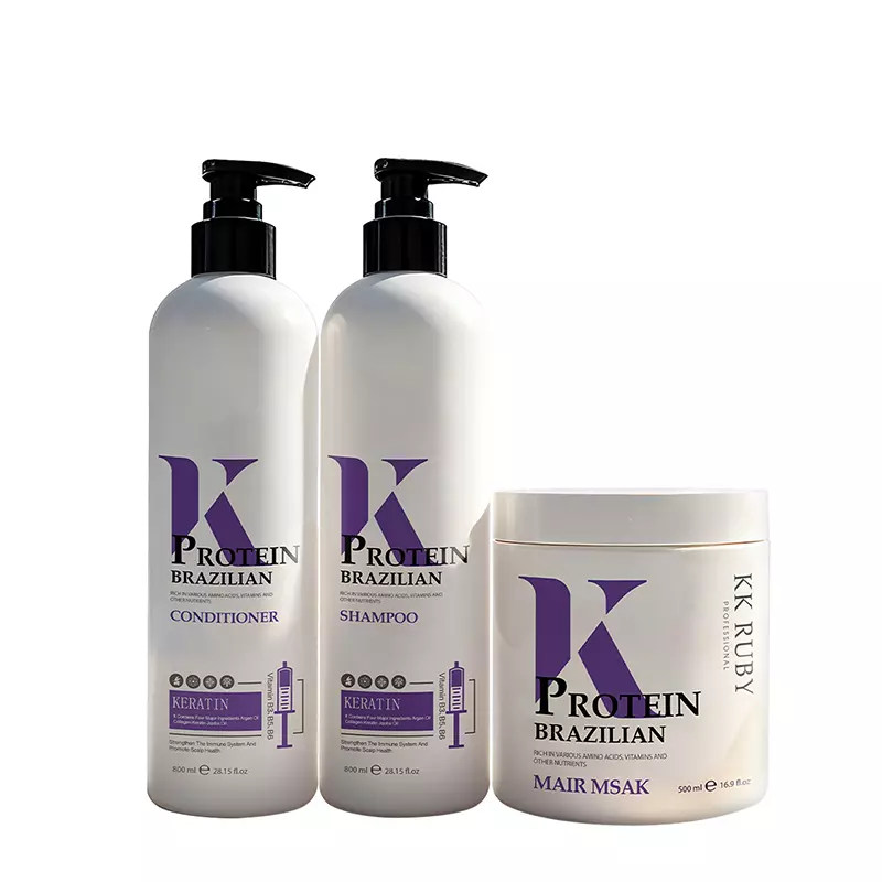 Keratin Shampoo Conditioner Set