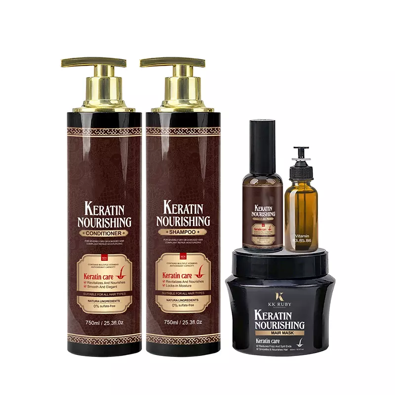 Syringe Keratin Hair Shampoo Set