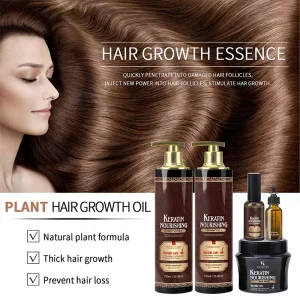 Syringe Keratin Hair Shampoo Set