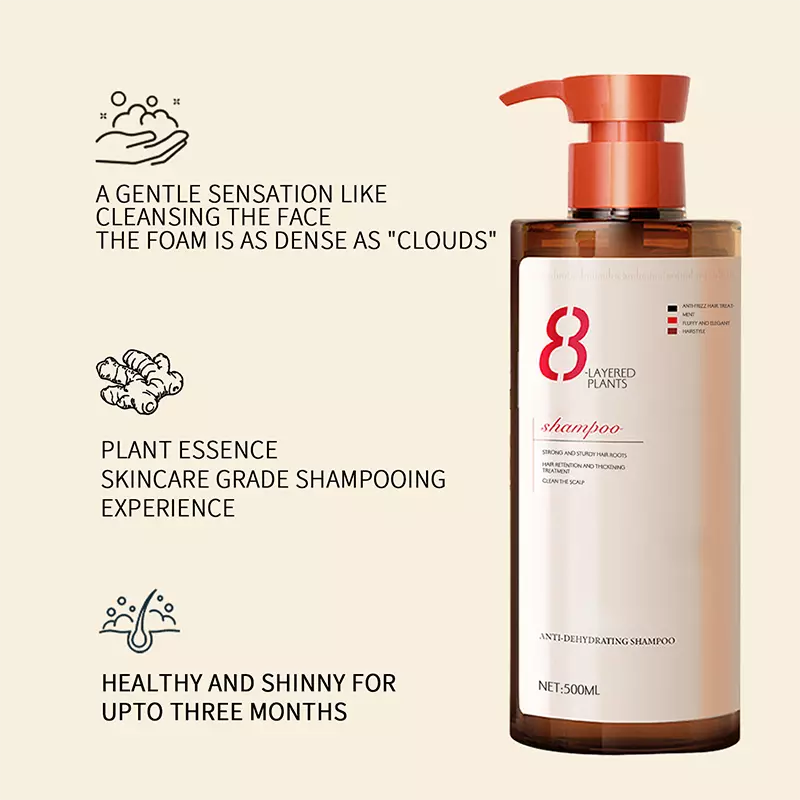 Plant Hair Dandruff Shampoo